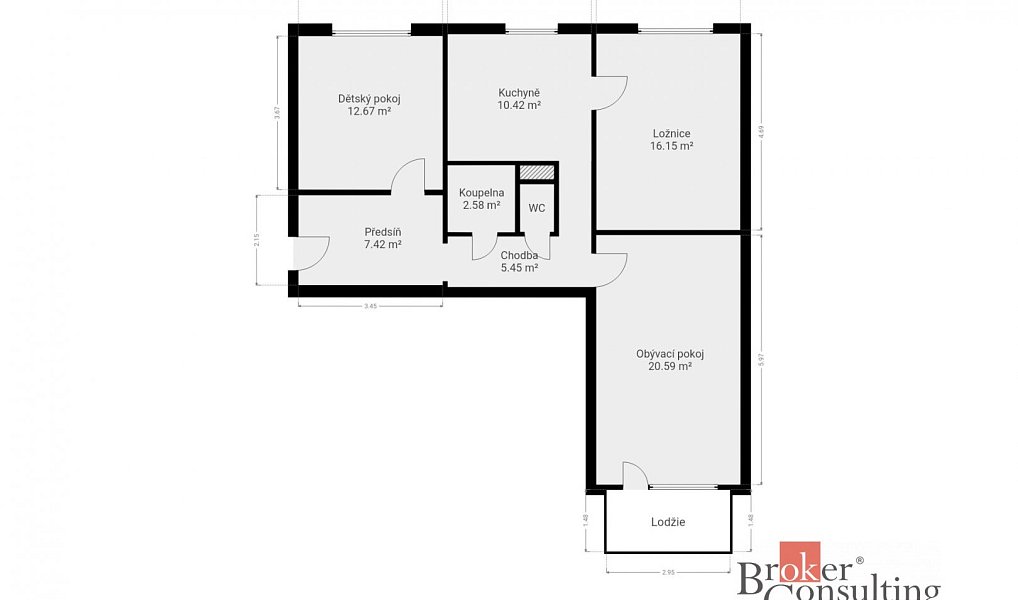 Prodej bytu 3+1 80 m², Kolinec – náhled fotky 22
