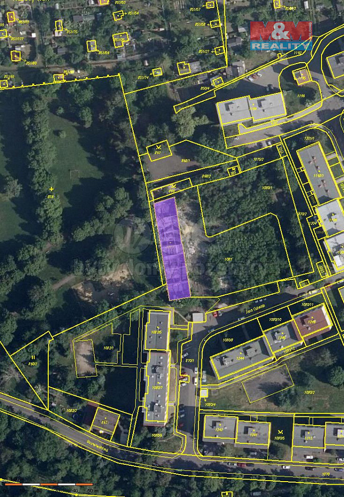 Prodej stavebního pozemku 686 m² – fotografie 4