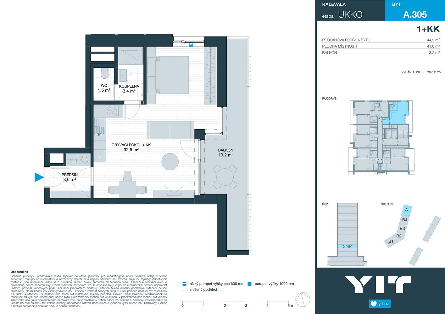 Prodej bytu 1+kk 41 m² – fotografie 2