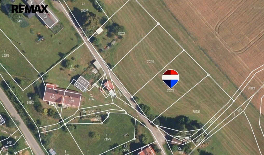 Prodej stavebního pozemku 1 211 m², Svojek – náhled fotky 9