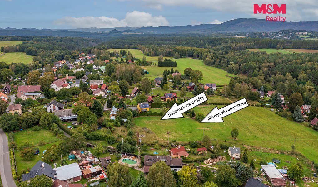 Prodej stavebního pozemku 1 897 m², Arnoltice – náhled fotky 11