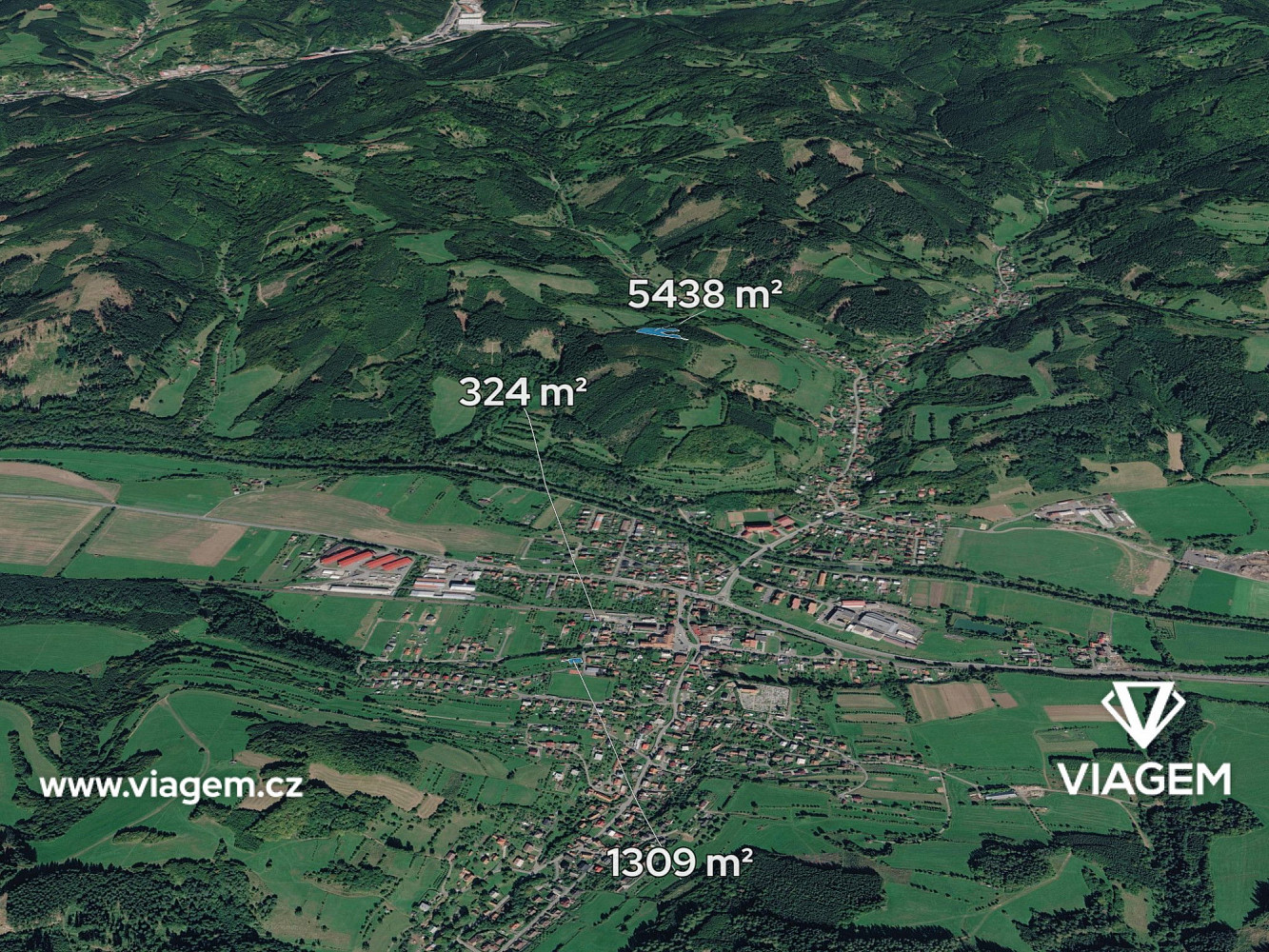 Prodej lesa 7 071 m²