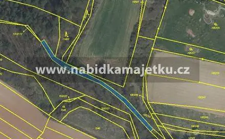 Prodej lesa 439 m², Ledce, okres Plzeň-sever