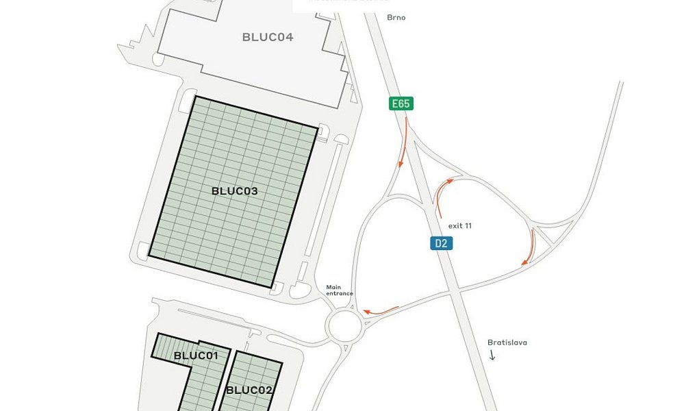 Pronájem výrobních prostor 4 836 m², Blučina – náhled fotky 9