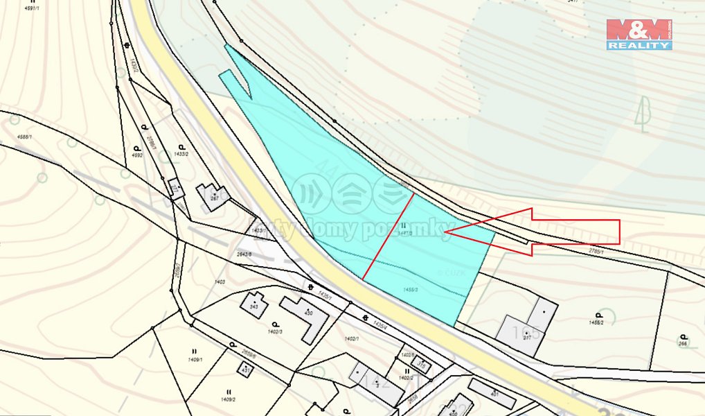 Prodej pozemku 1 500 m², Trutnov – náhled fotky 3