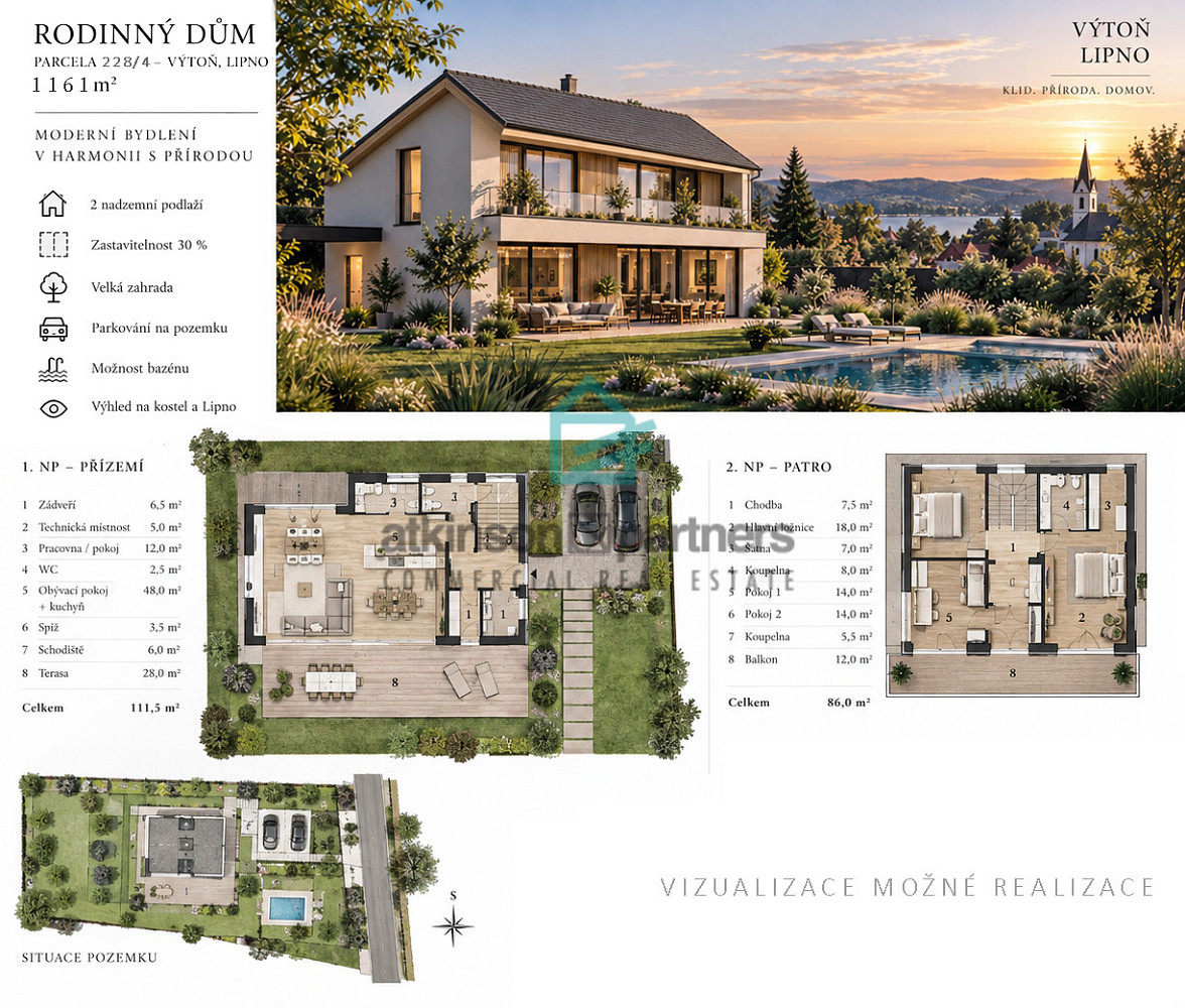 Prodej stavebního pozemku 1 161 m² – fotografie 3