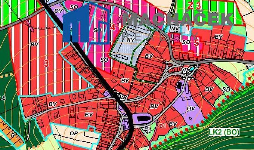 Prodej stavebního pozemku 776 m², Bořislav – náhled fotky 5