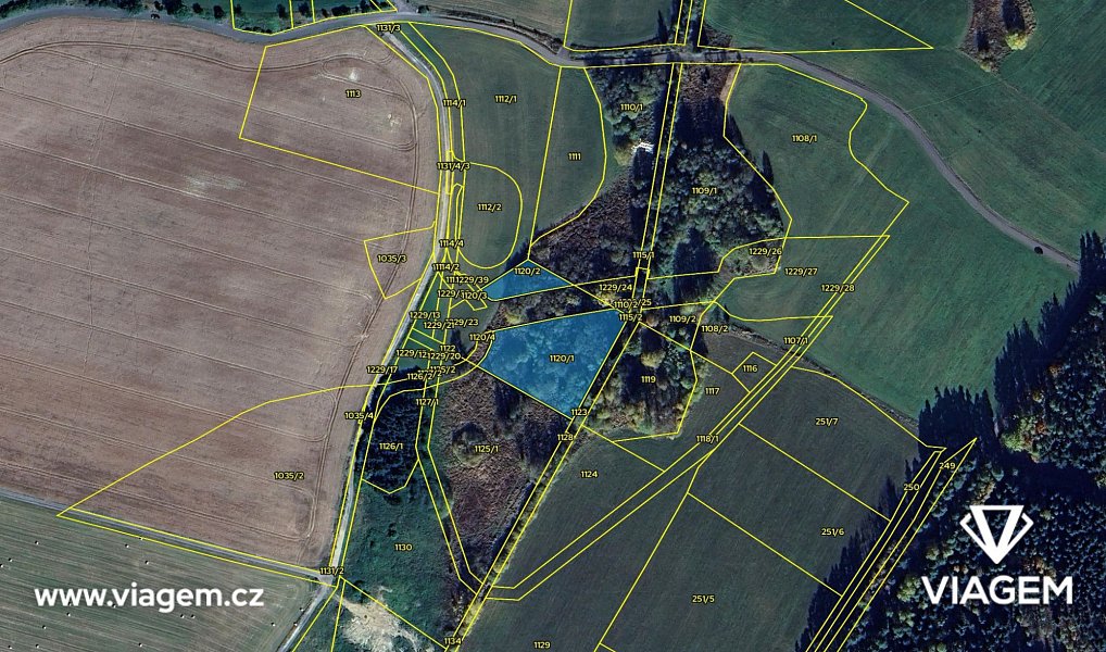 Prodej pole 2 933 m², Bohutín – náhled fotky 4