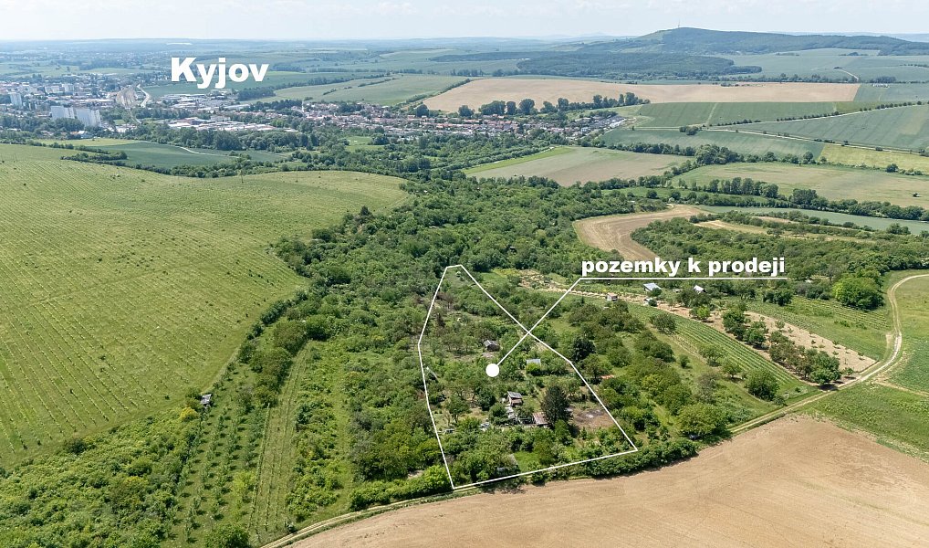 Prodej zahrady 1 007 m², Kyjov – náhled fotky 3