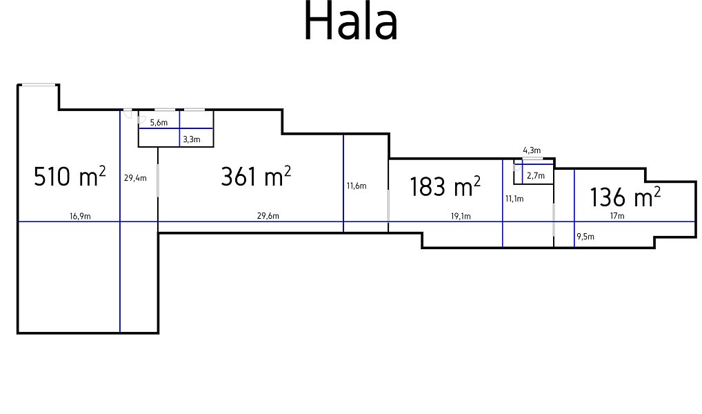 Pronájem výrobních prostor 510 m², Lomnice – náhled fotky 5