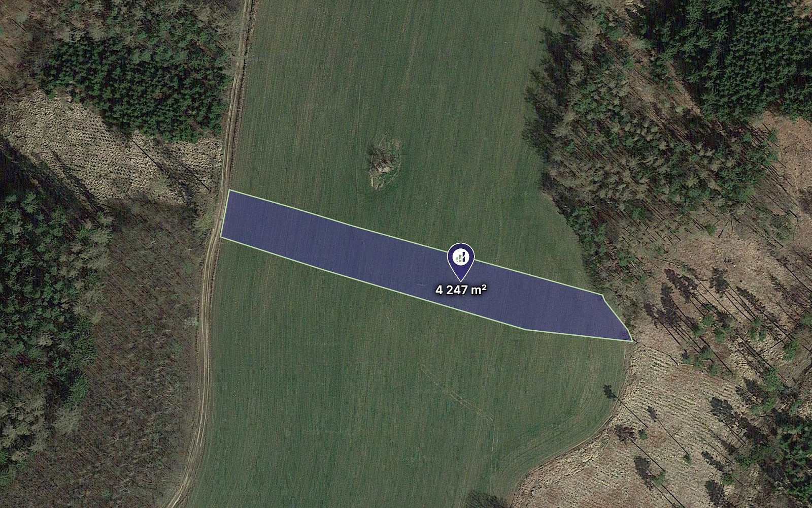 Prodej pole 1 062 m² rezervováno