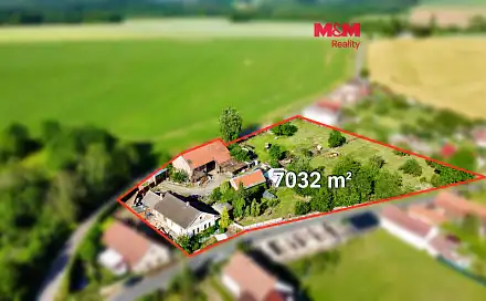 Prodej domu 120 m² s pozemkem 7 032 m², Žleby - Zehuby, okres Kutná Hora