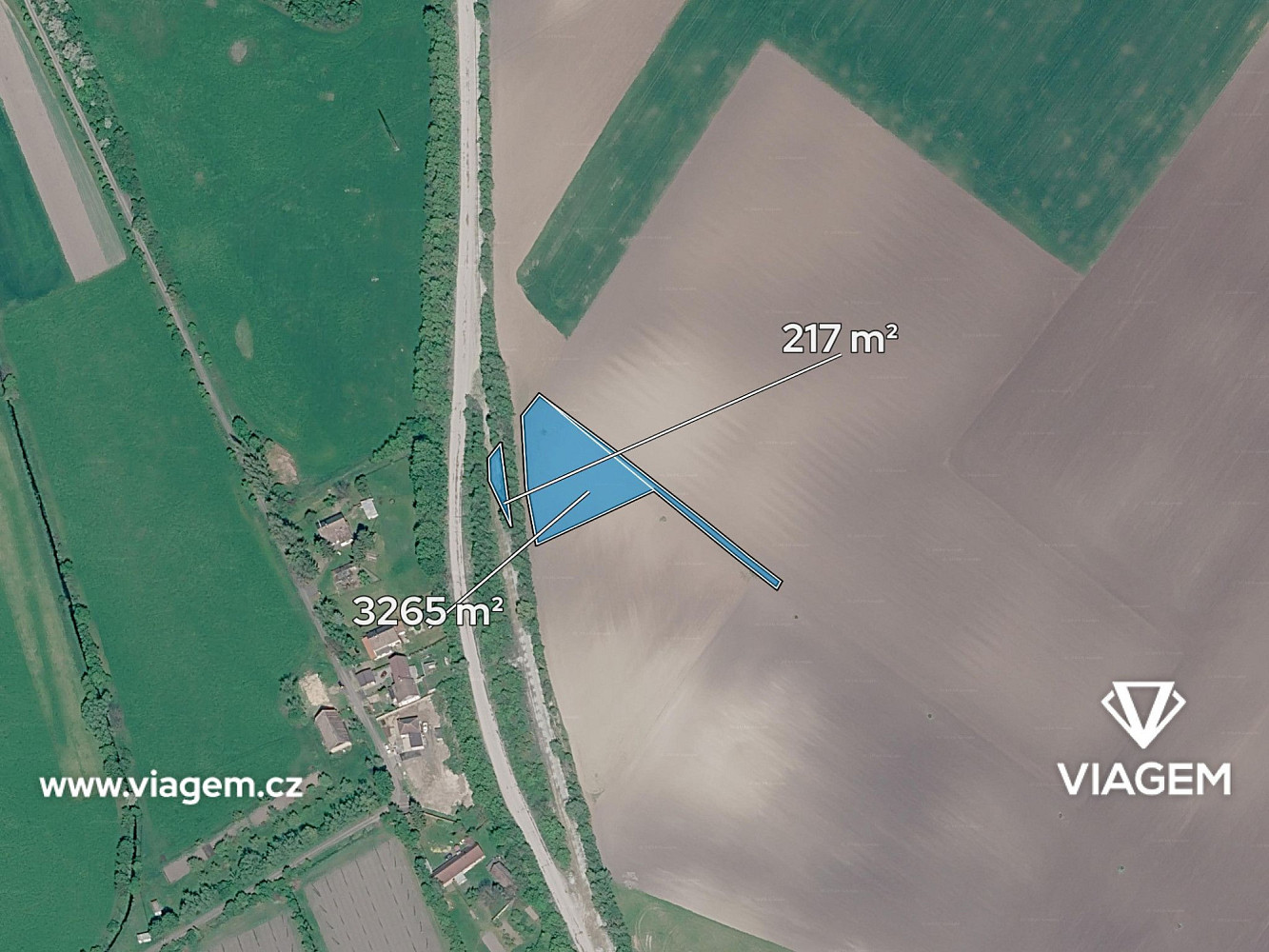 Prodej pole 1 019 m² — photo 2