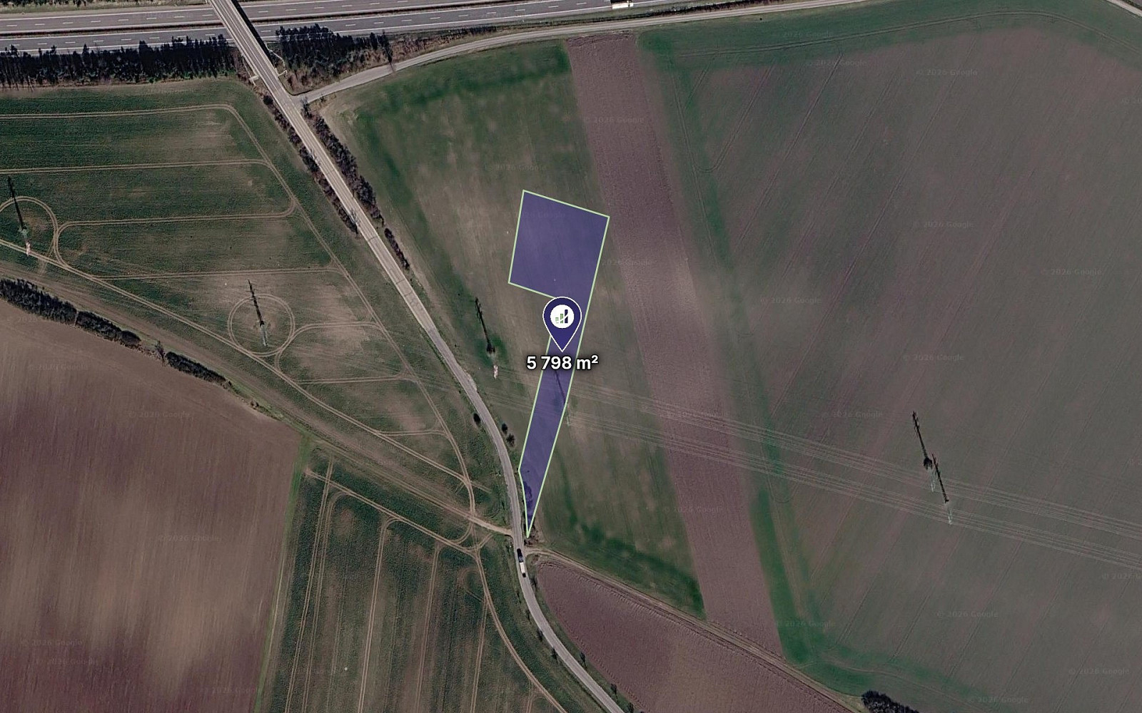 Prodej pole 1 581 m²