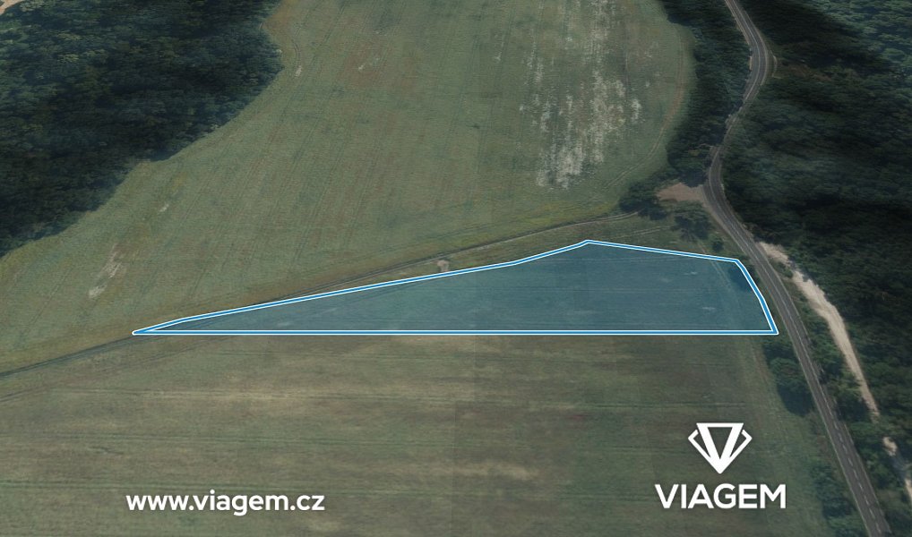 Prodej pole 6 784 m², Žatec – náhled fotky 2