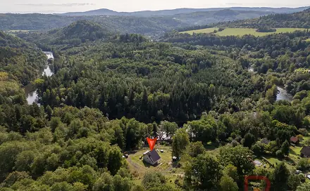 Prodej chaty/chalupy 82 m² s pozemkem 1 255 m², Kyselka - Radošov, okres Karlovy Vary
