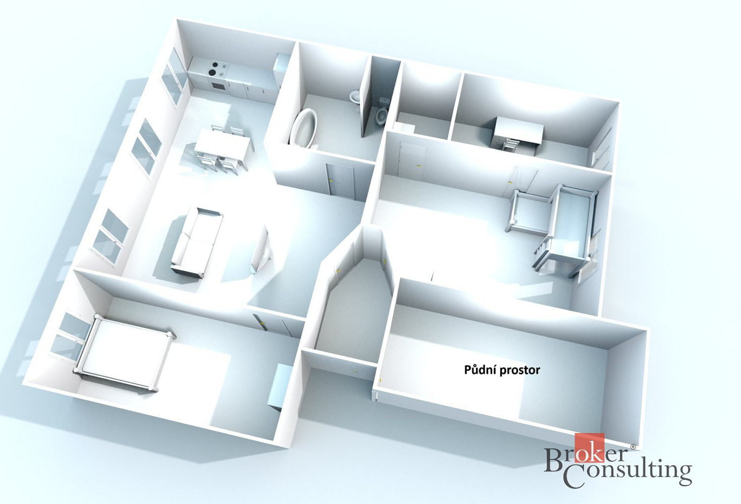 Prodej bytu 4+kk 100 m² – fotografie 4