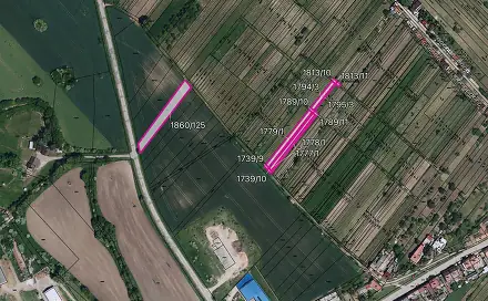 Prodej pole 6 090 m², Nový Poddvorov, okres Hodonín
