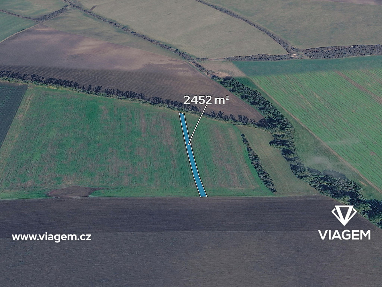 Prodej pole 817 m²