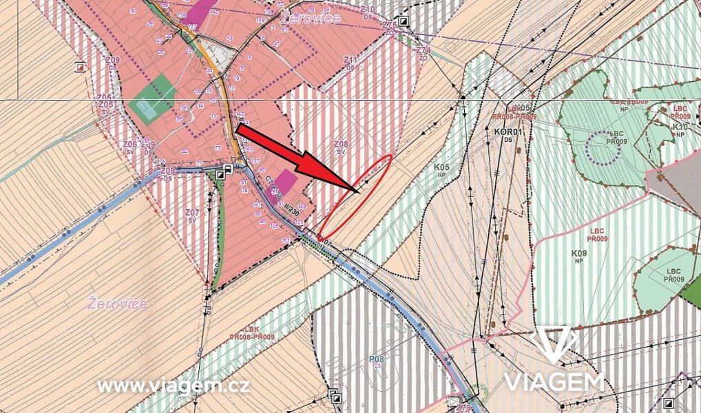 Prodej stavebního pozemku 2 899 m², Přeštice – náhled fotky 5