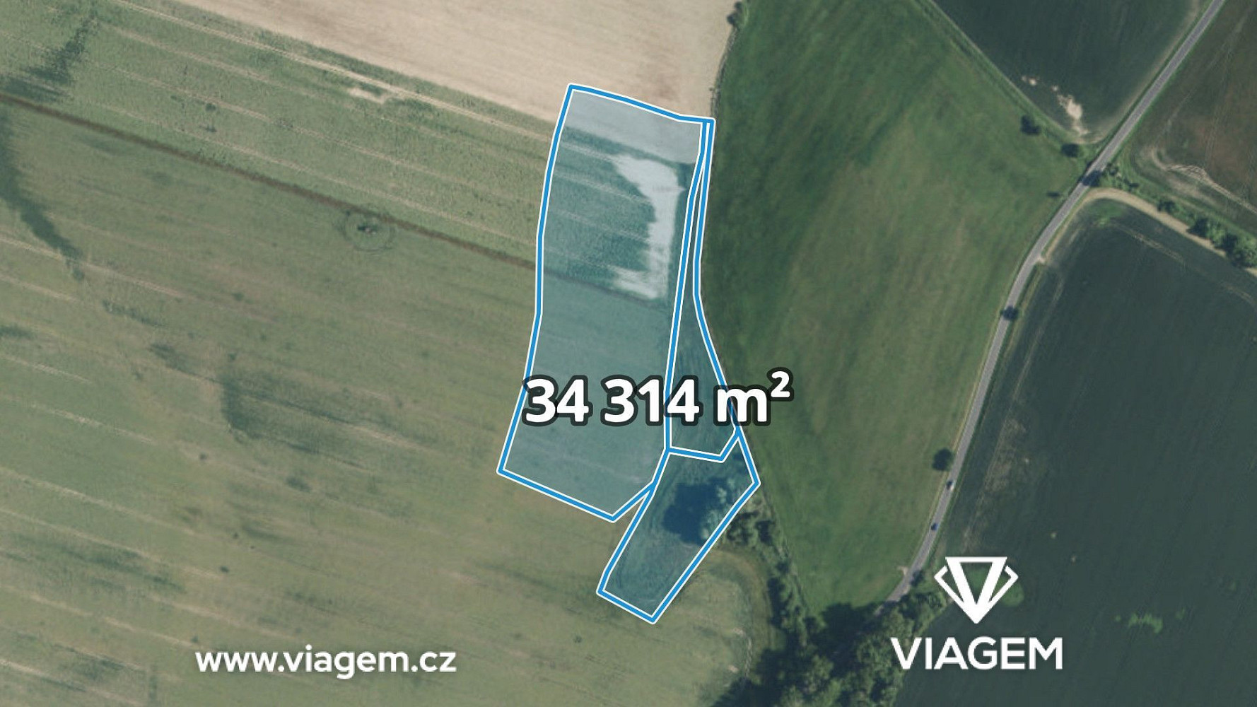 Prodej pole 4 289 m²