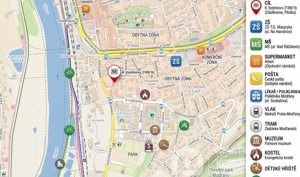 Pronájem bytu 2+kk 59 m², Praha – náhled fotky 55