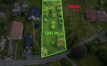 Prodej stavebního pozemku 1 241 m², Velký Újezd, okres Olomouc