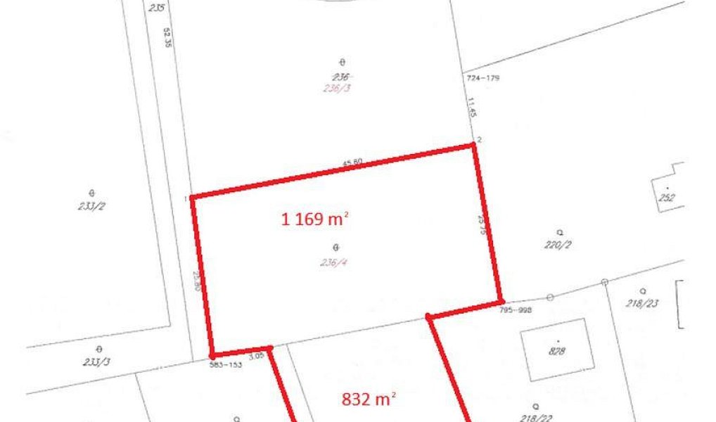 Prodej stavebního pozemku 2 115 m², Husinec – náhled fotky 7