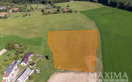 Prodej pole 7 163 m², Lhotky - Řehnice, okres Mladá Boleslav