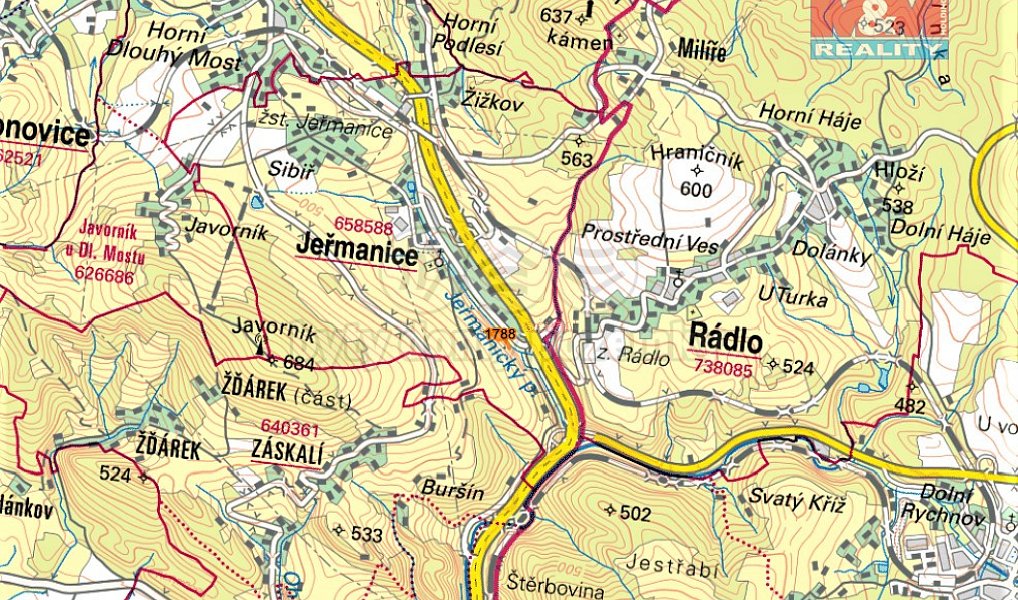 Prodej louky 5 007 m², Jeřmanice – náhled fotky 2
