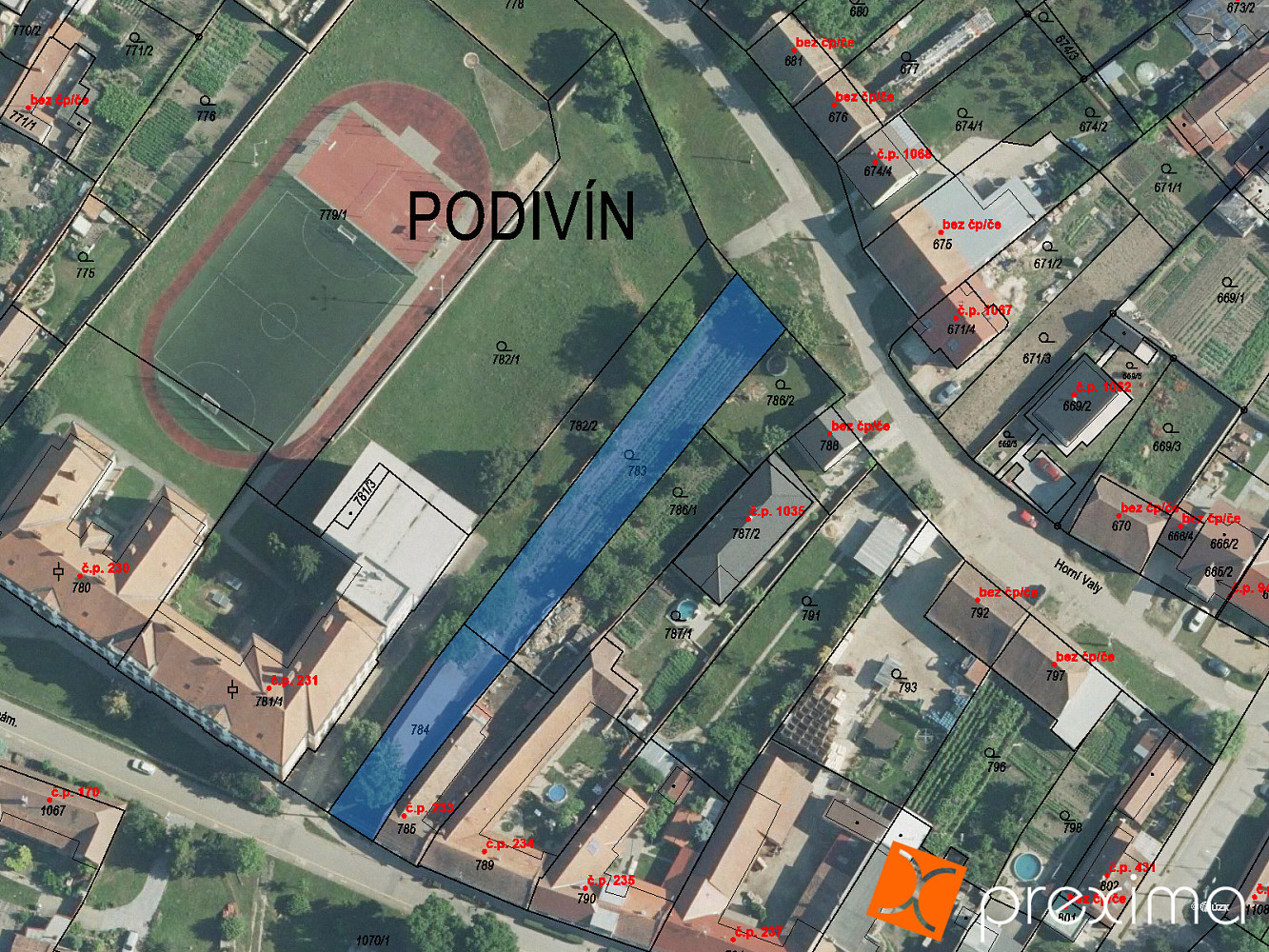 Prodej stavebního pozemku 34 m²