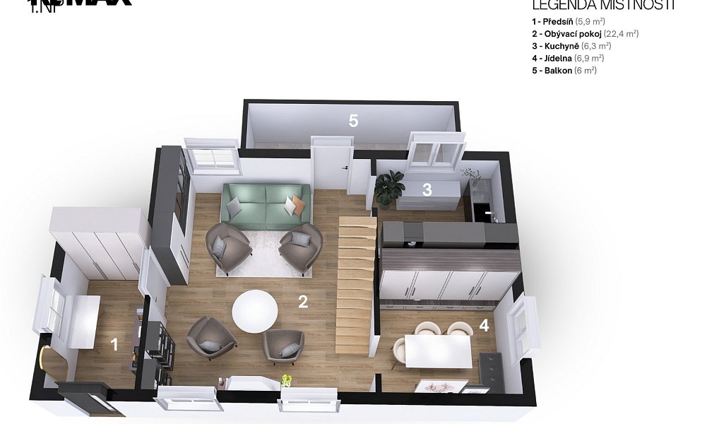Prodej chaty/chalupy 69 m² s pozemkem 1 m², Krásné – náhled fotky 4