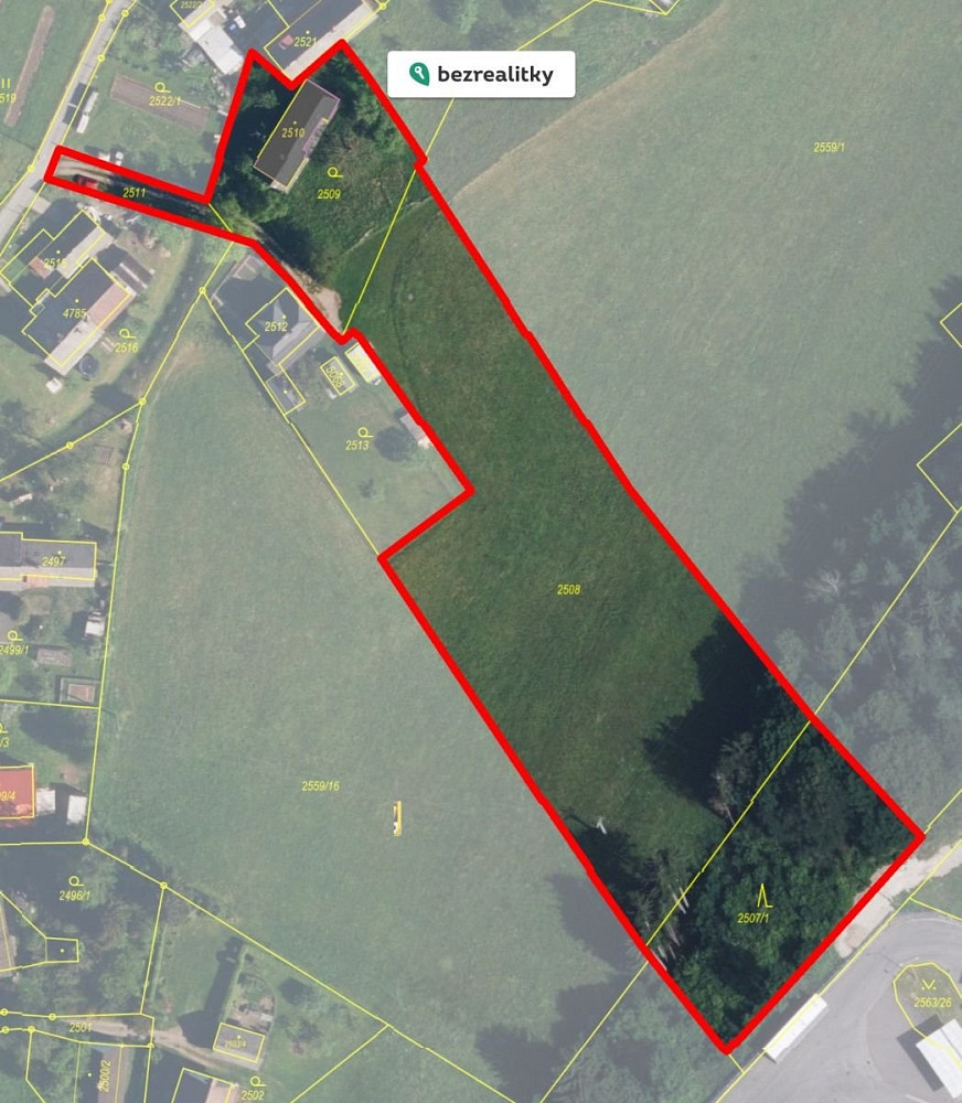 Prodej stavebního pozemku 7 344 m²