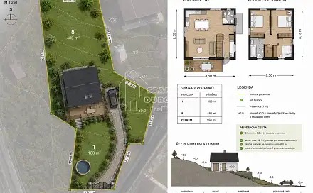 Prodej stavebního pozemku 594 m², Klášterec nad Ohří - Hradiště, okres Chomutov
