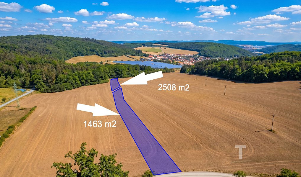 Prodej stavebního pozemku 1 463 m², Tišnov – náhled fotky 6
