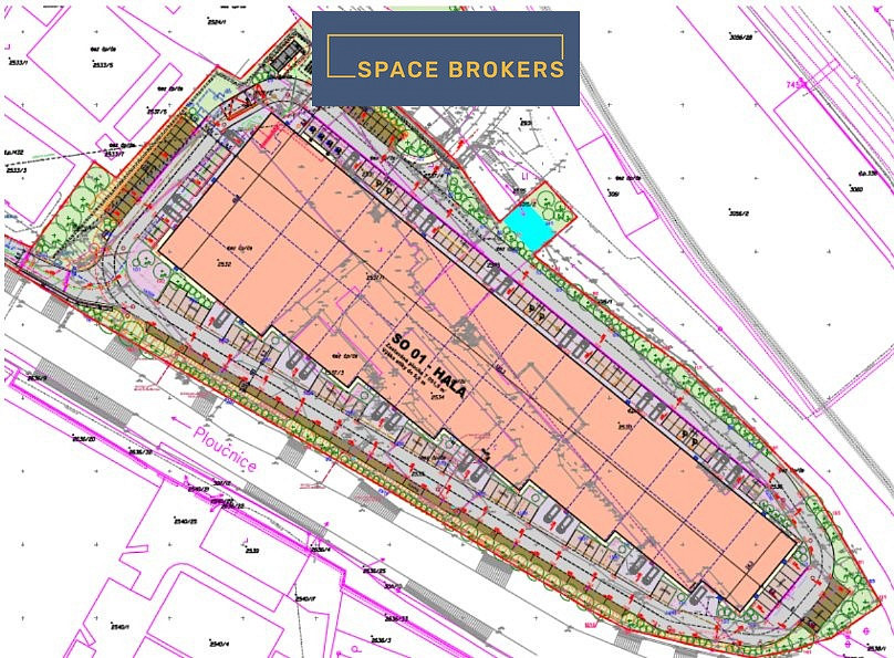 Pronájem skladovacích prostor 7 100 m² – fotografie 3
