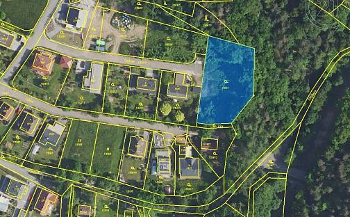 Prodej stavebního pozemku 2 094 m², Čapkova, Mnichovice, okres Praha-východ