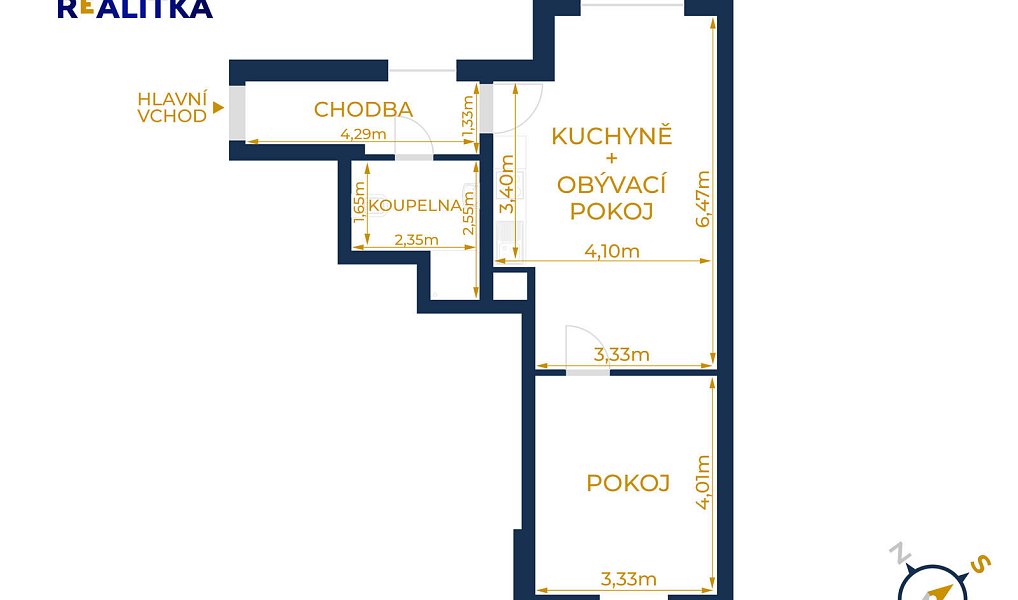 Pronájem bytu 2+kk 48 m², Hranice – náhled fotky 20