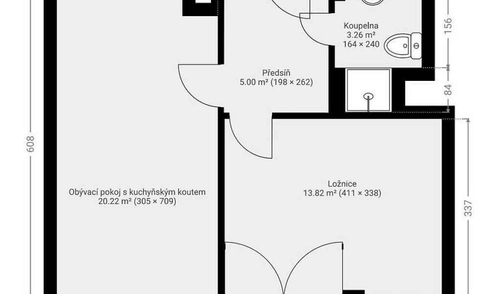 Prodej bytu 2+kk 42 m², Praha – náhled fotky 4