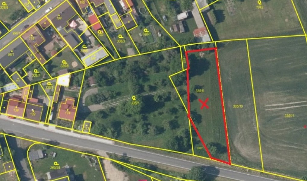 Prodej stavebního pozemku 1 175 m², Hradečno – náhled fotky 5