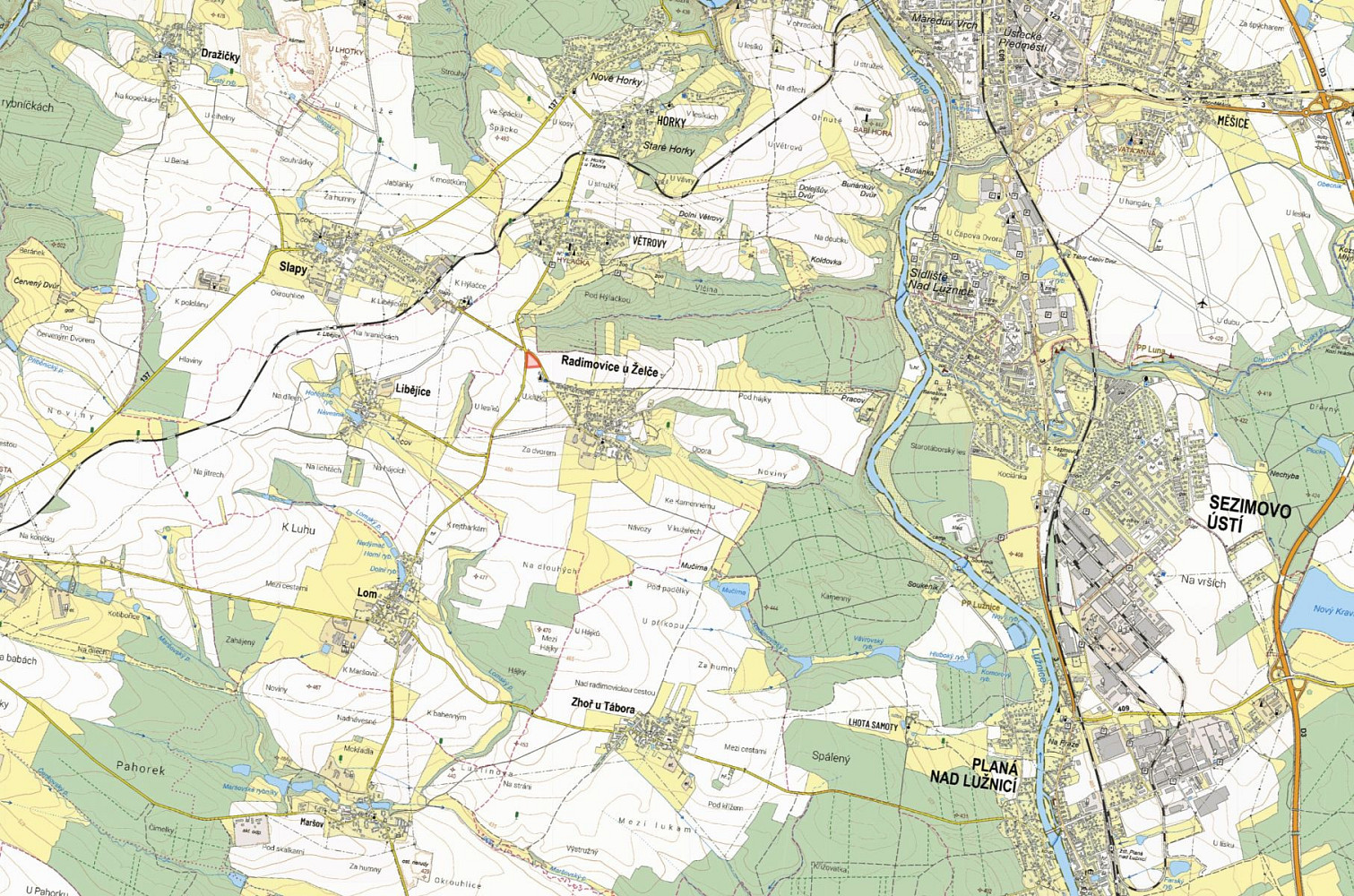 Prodej pole 7 699 m² — photo 2