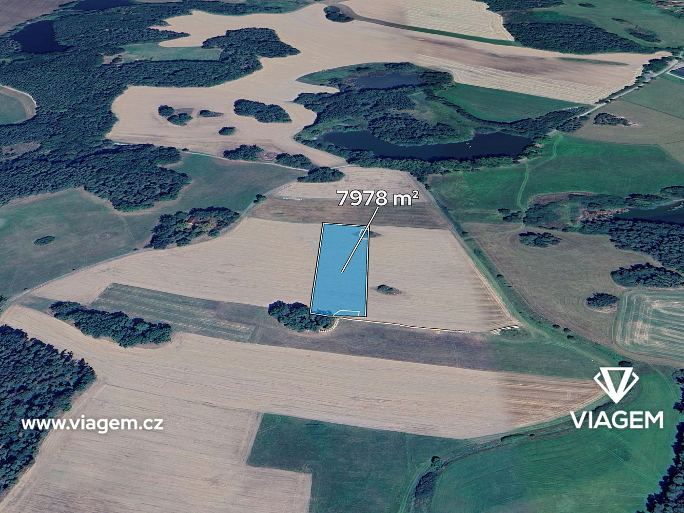 Prodej pole 6 205 m²