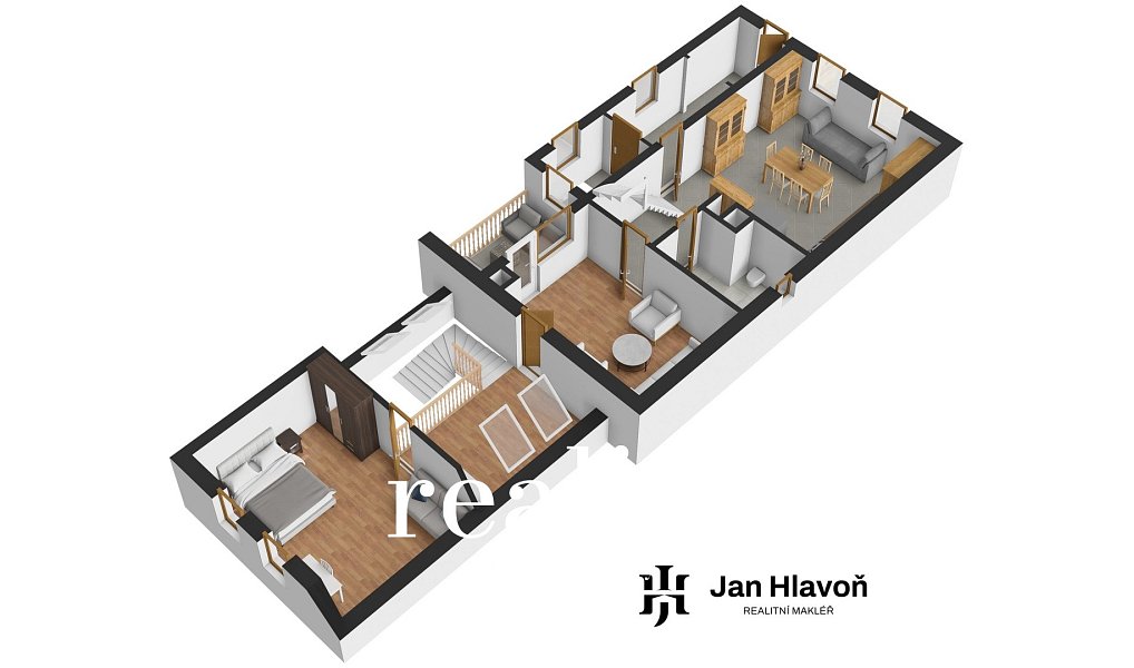Prodej chaty/chalupy 290 m² s pozemkem 355 m², Bystré – náhled fotky 31