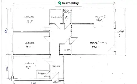 Prodej bytu 4+kk 91 m²