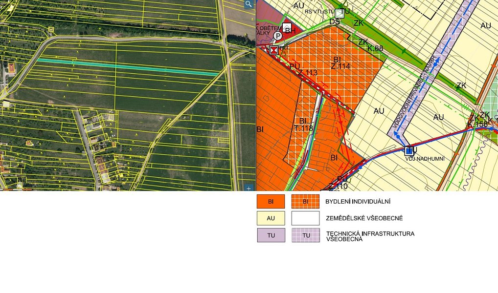 Prodej stavebního pozemku 1 857 m², Korytná – náhled fotky 4