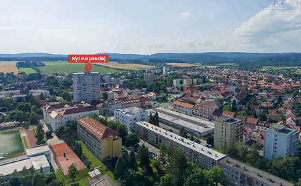 Prodej bytu 3+1 66 m², Fričova, Dobříš, okres Příbram