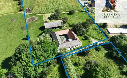 Prodej domu 103 m² s pozemkem 119 009 m², Kořenec, okres Blansko