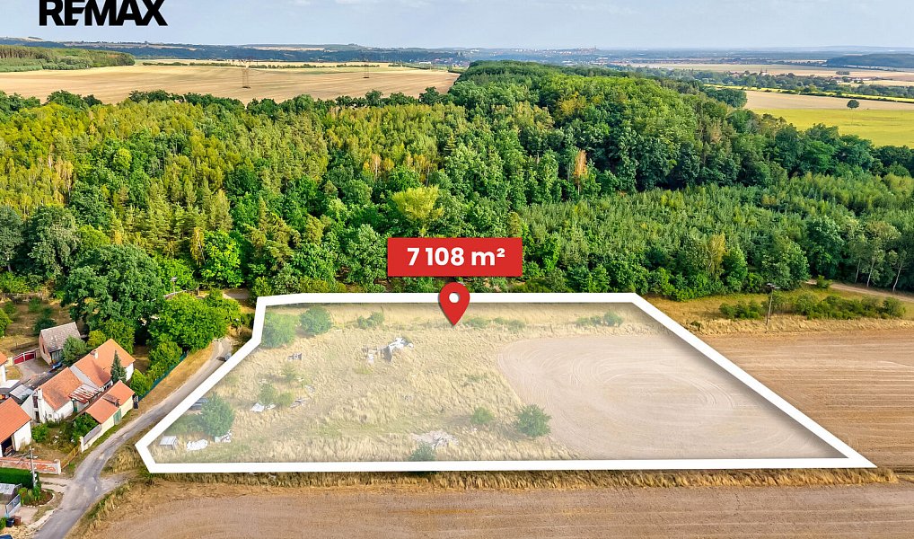 Prodej stavebního pozemku 7 108 m², Liběchov – náhled fotky 2