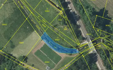 Dražba pozemku 1 183 m², Roudnice nad Labem