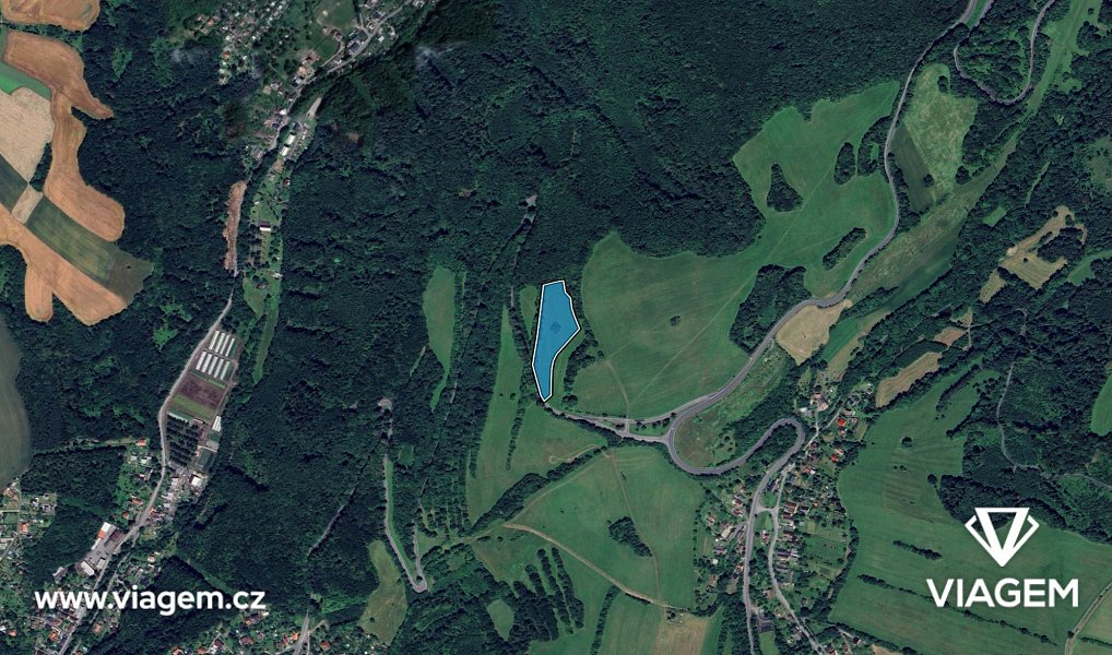 Prodej pole 10 706 m², Lipina – náhled fotky 3
